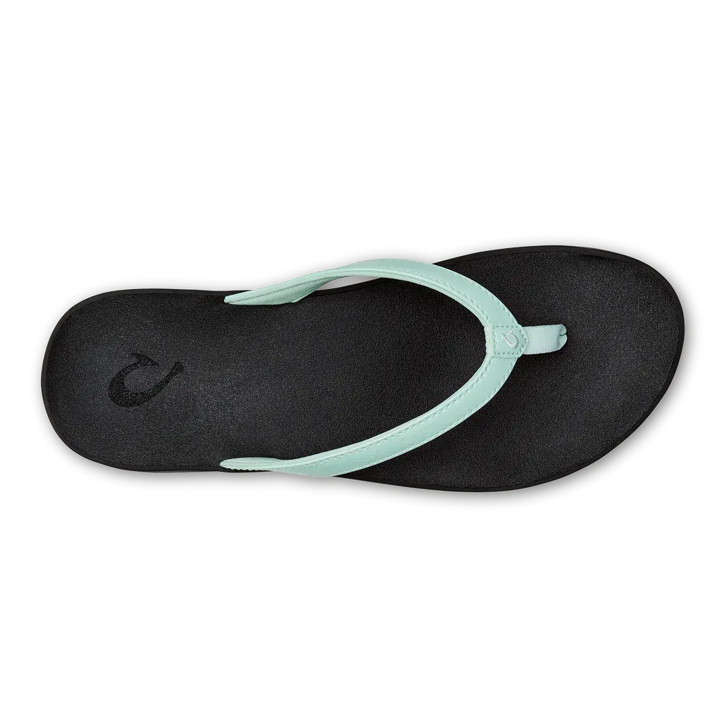 Olukai Puawe Sandal-Sea Glass/Black