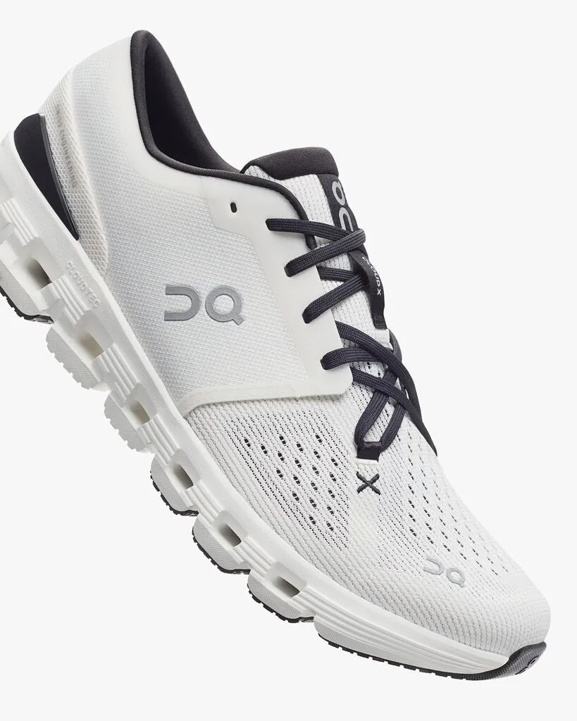 On Running Cloud X 4 (Womens) - Ivory/Black