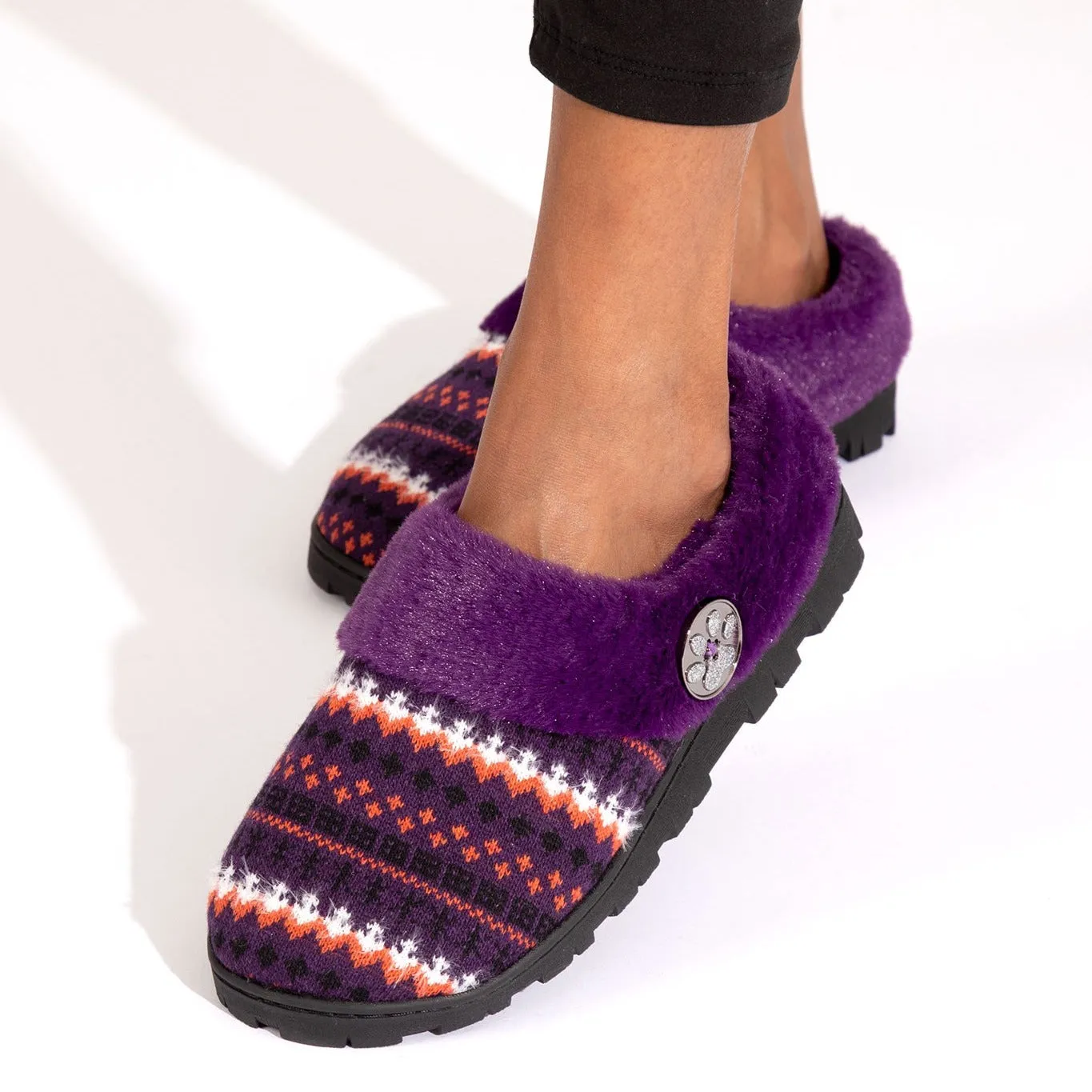 Paw Knit Clog Slippers