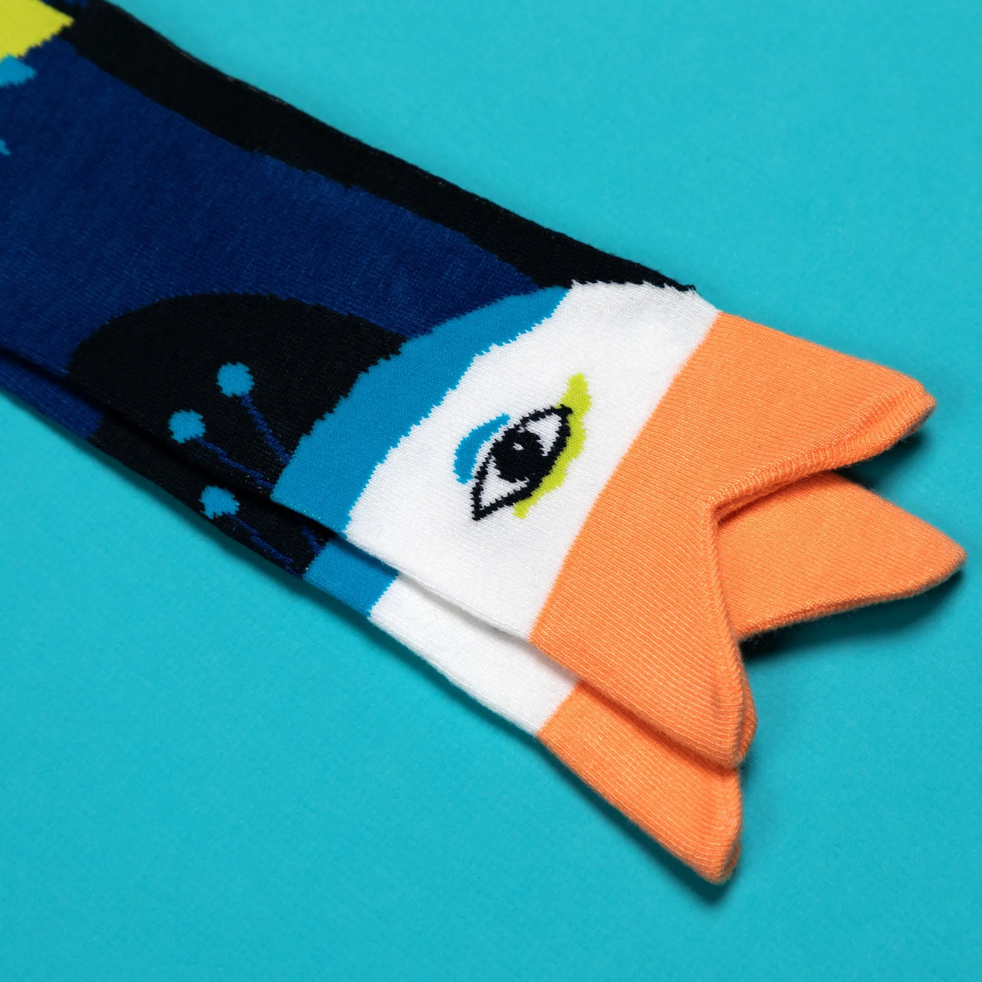 Peacock Knee High Socks