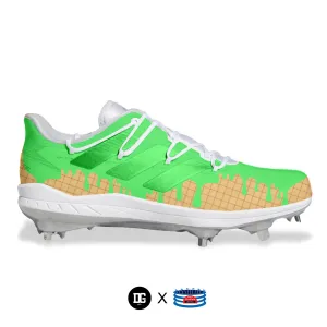 "Key Lime Pie" Adidas Adizero Afterburner 8 Cleats