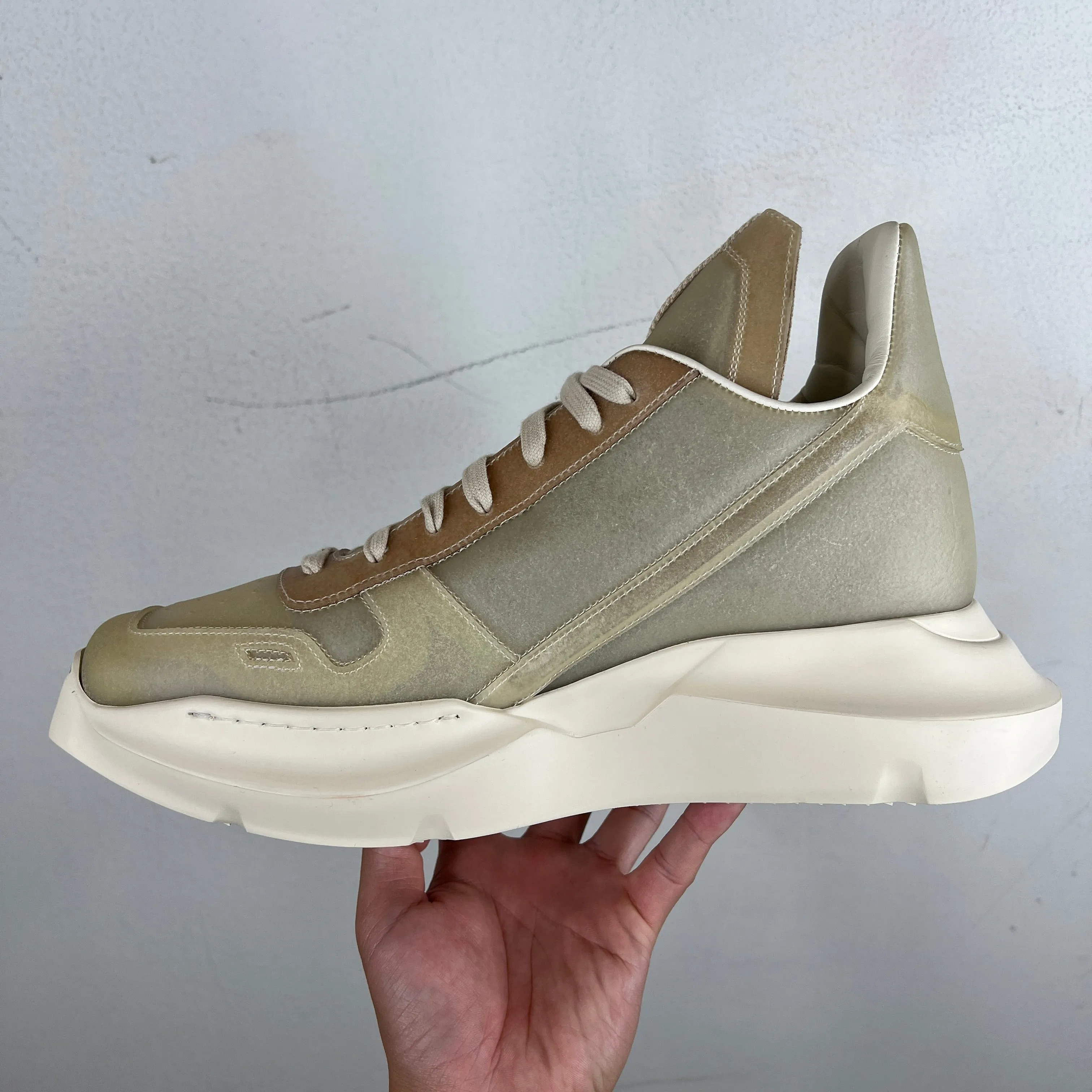 Rick Owens Clear Geth Runners