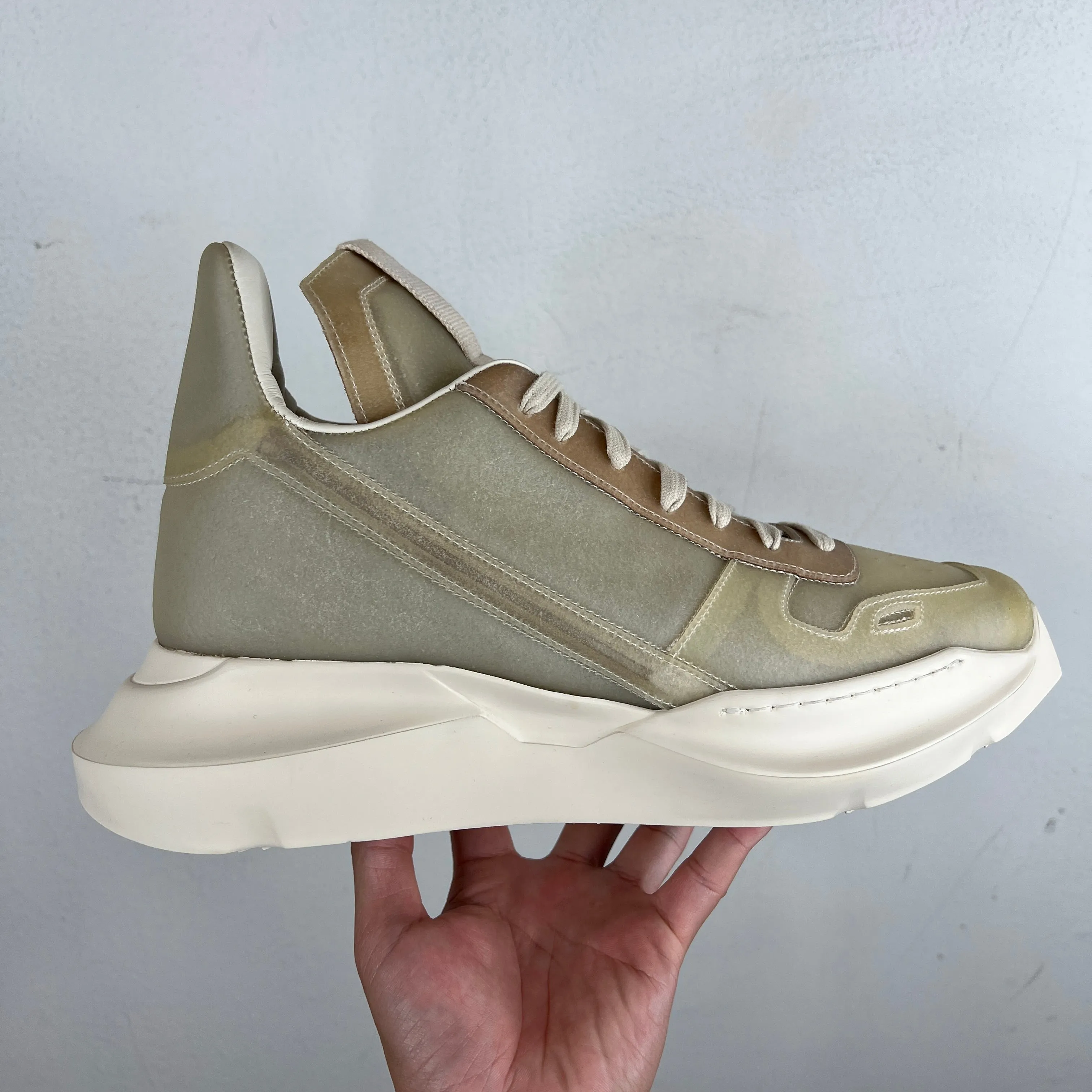 Rick Owens Clear Geth Runners