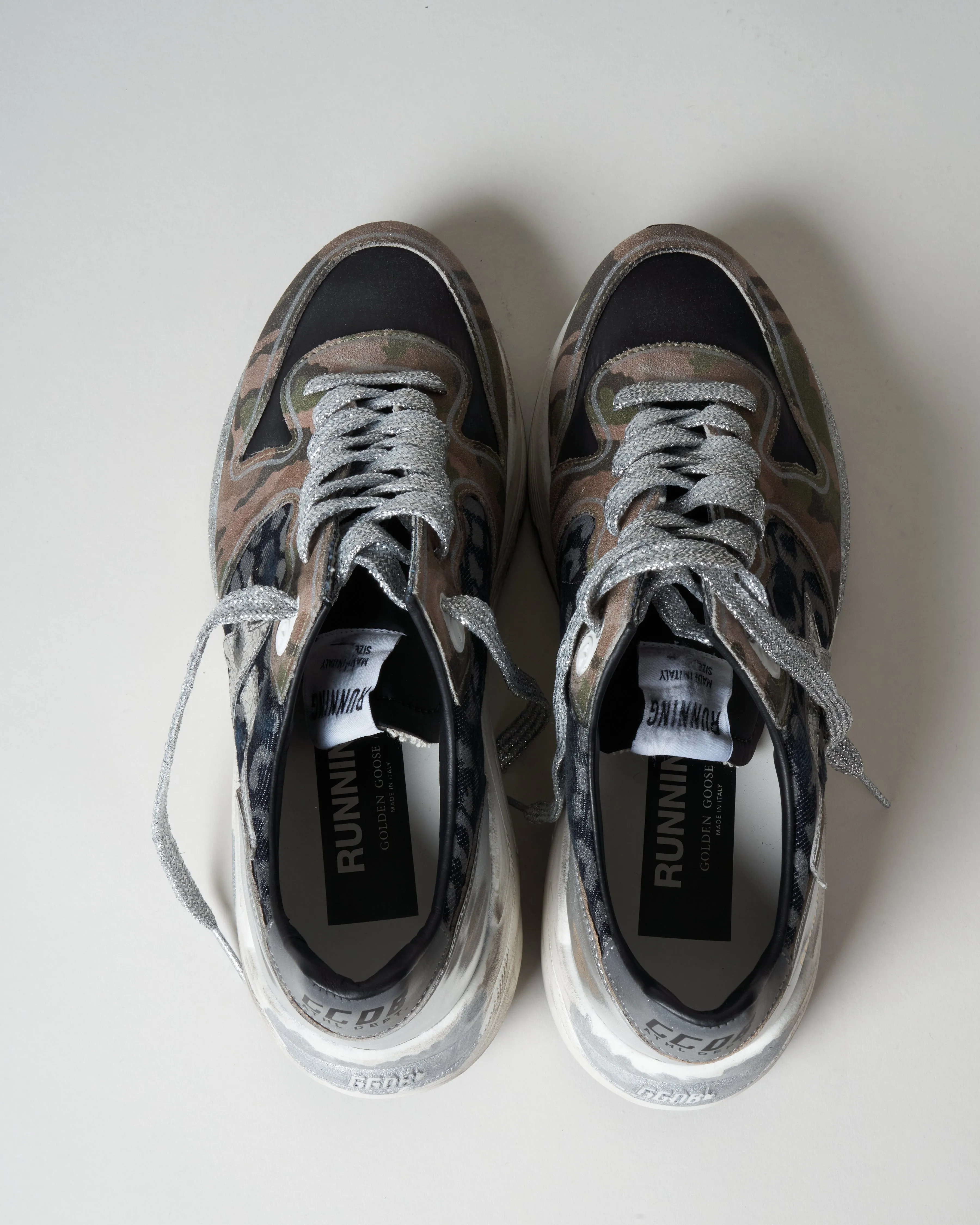 running sneaker - camouflage