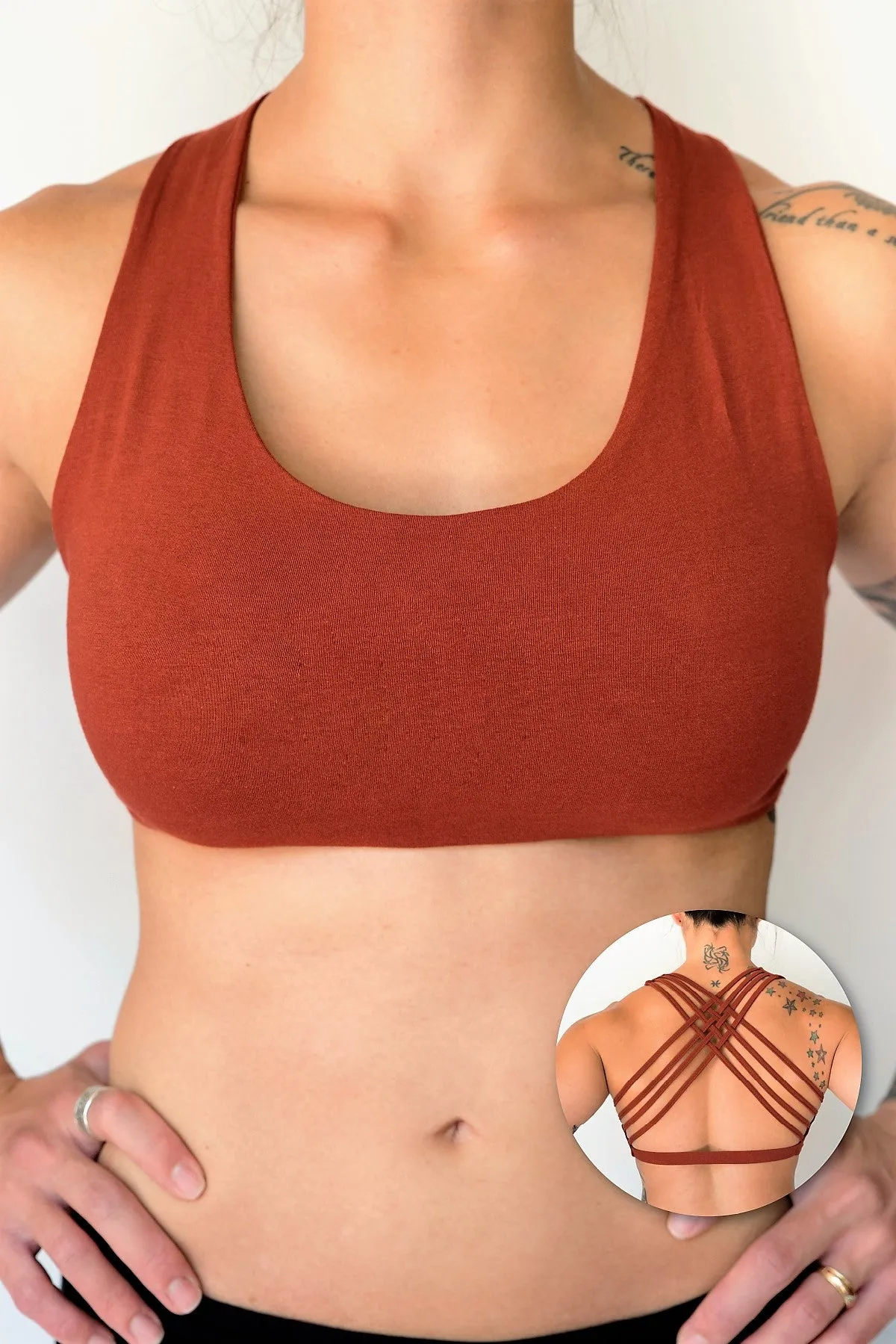 Rust Baru Sports Bra