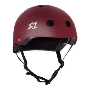 S1 Lifer Helmet Maroon - Certified