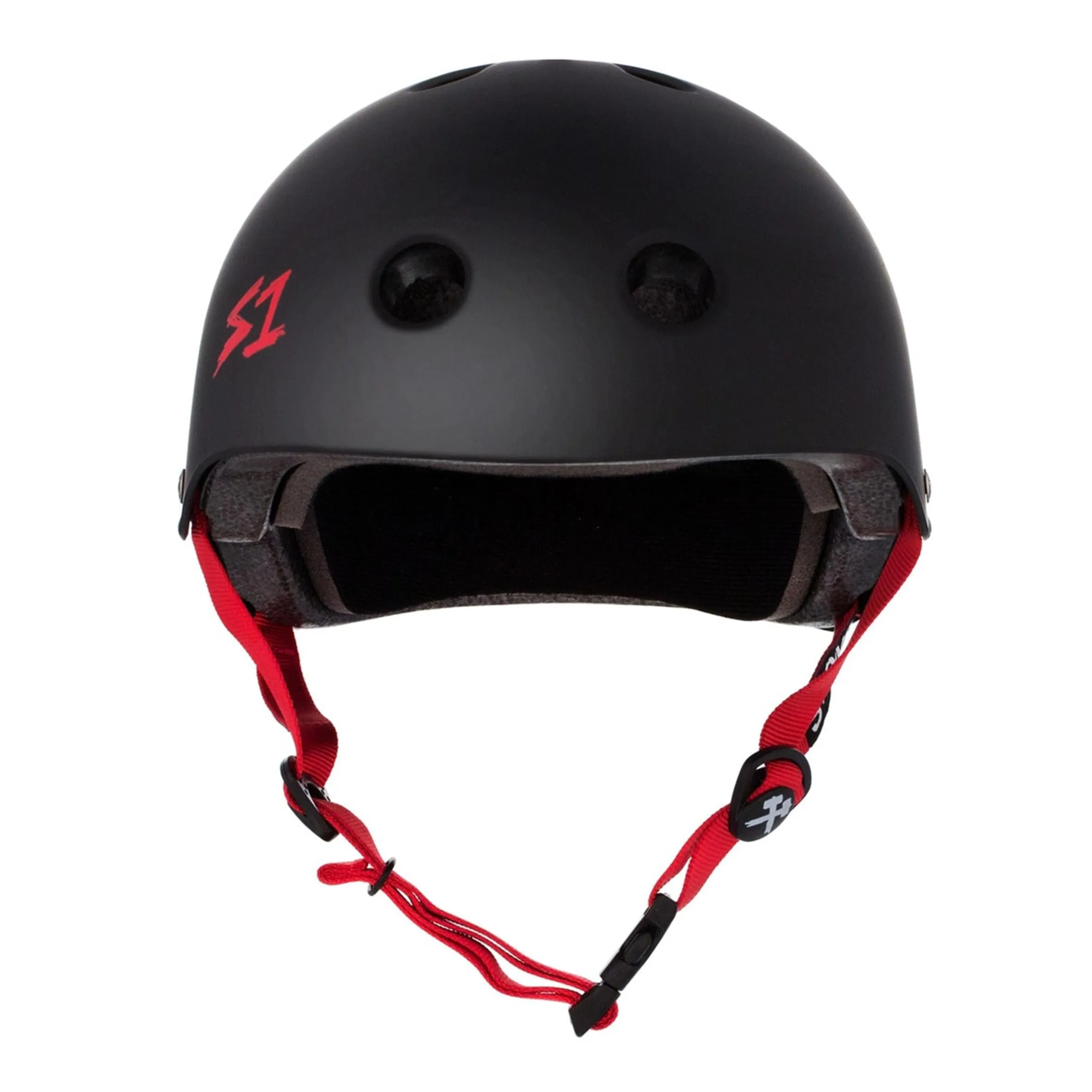 S1 Lifer Helmet Matte Black/Red - Certified