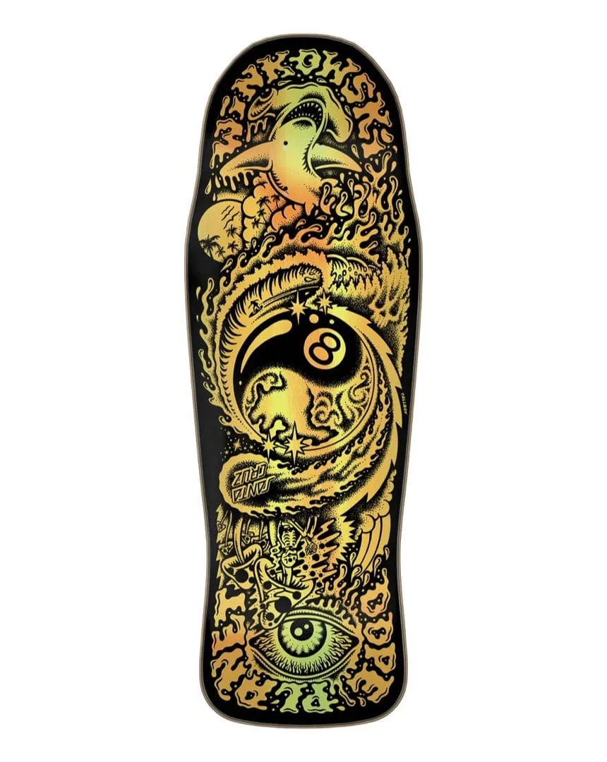 Santa Cruz Winkowski Dope Planet Shaped Deck - 10.34