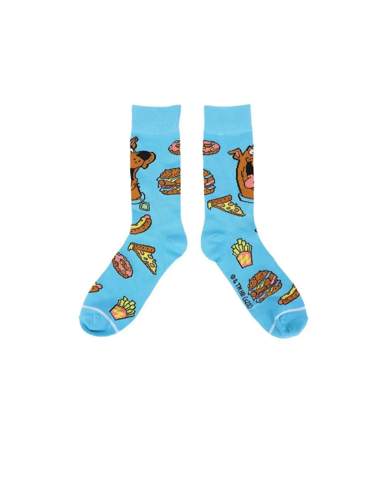 Scooby Doo Cartoon Socks, Fun Novelty Mens Crew Character Socks