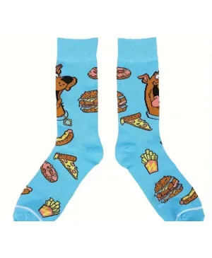 Scooby Doo Cartoon Socks, Fun Novelty Mens Crew Character Socks