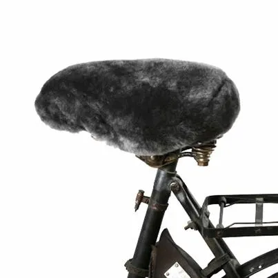 Sheepskin Bike Seat Cover