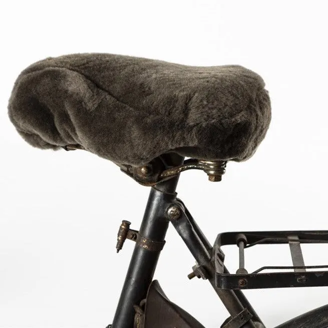 Sheepskin Bike Seat Cover