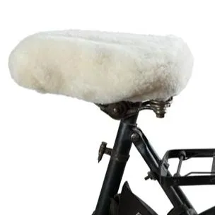 Sheepskin Bike Seat Cover