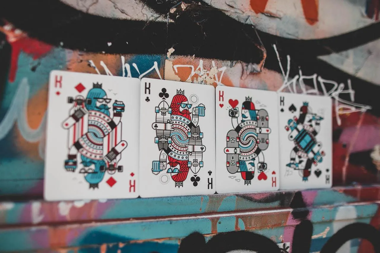 Skateboard V2 (Marked) Playing Cards