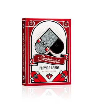 Skateboard V2 (Marked) Playing Cards