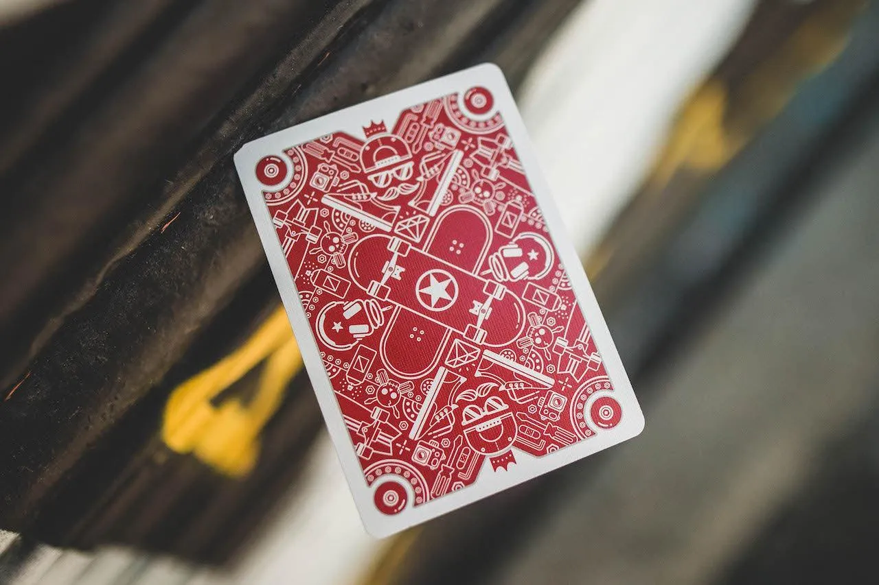 Skateboard V2 (Marked) Playing Cards