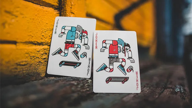 Skateboard V2 (Marked) Playing Cards