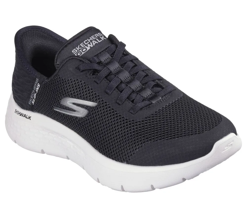 Skechers Women's Slip-ins GO WALK Flex Grand Entry - Black/White