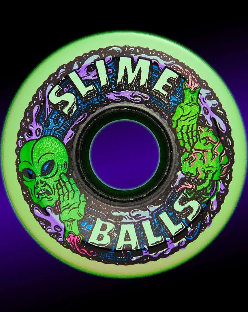 Slime Balls Alien OG Slime Glow In The Dark Wheels