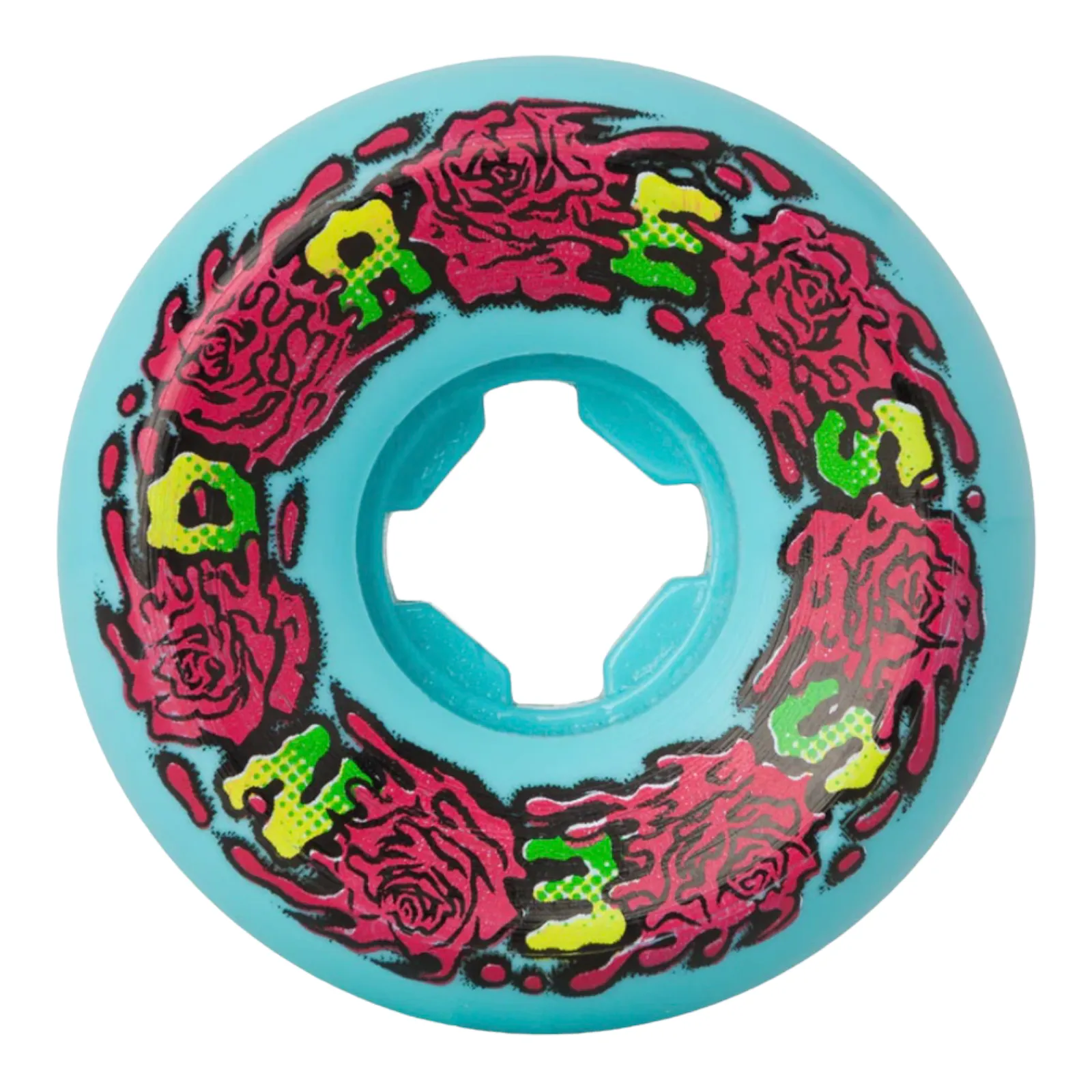 Slime Balls Dressen Vomit Mini Turquoise 97a Skateboard Wheels 56mm