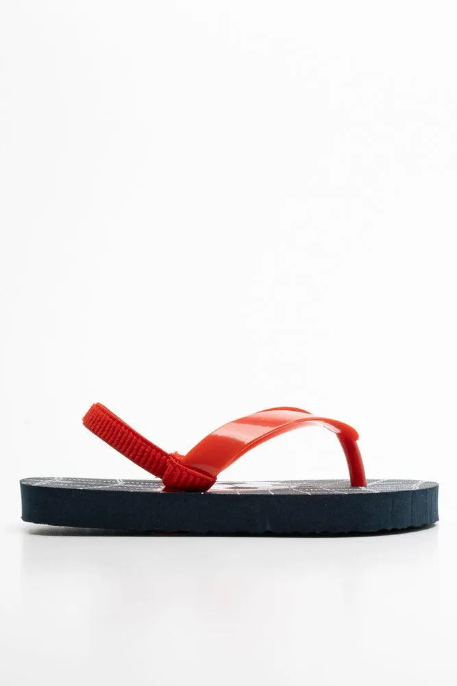 Sporty Navy Flip Flop