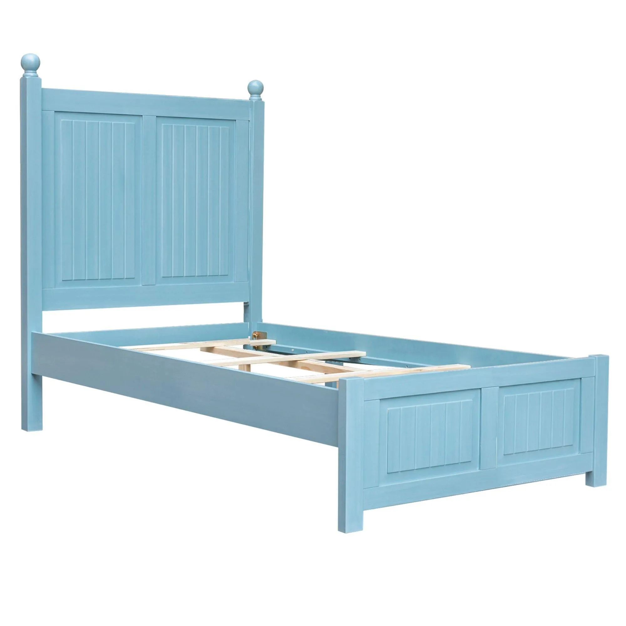 Sunset Trading Cool Breeze Twin Bed in Beach Blue