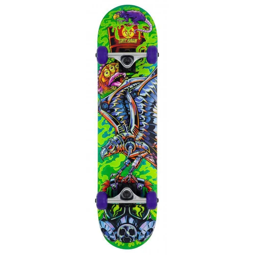 Tony Hawk SS 360 Factory Complete Skateboard Toxic Multi  Colour 7.5 Inch Wide