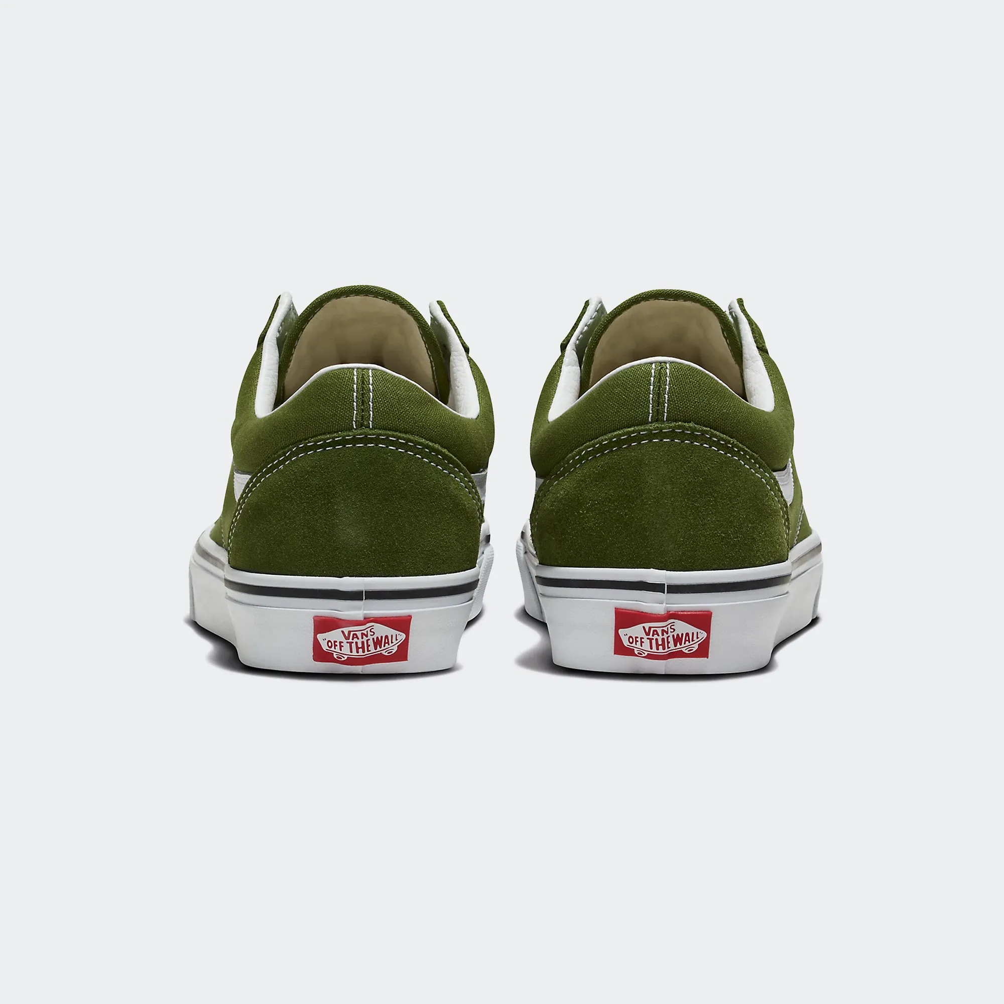 Unisex Vans Canvas Old Skool Shoes Pesto