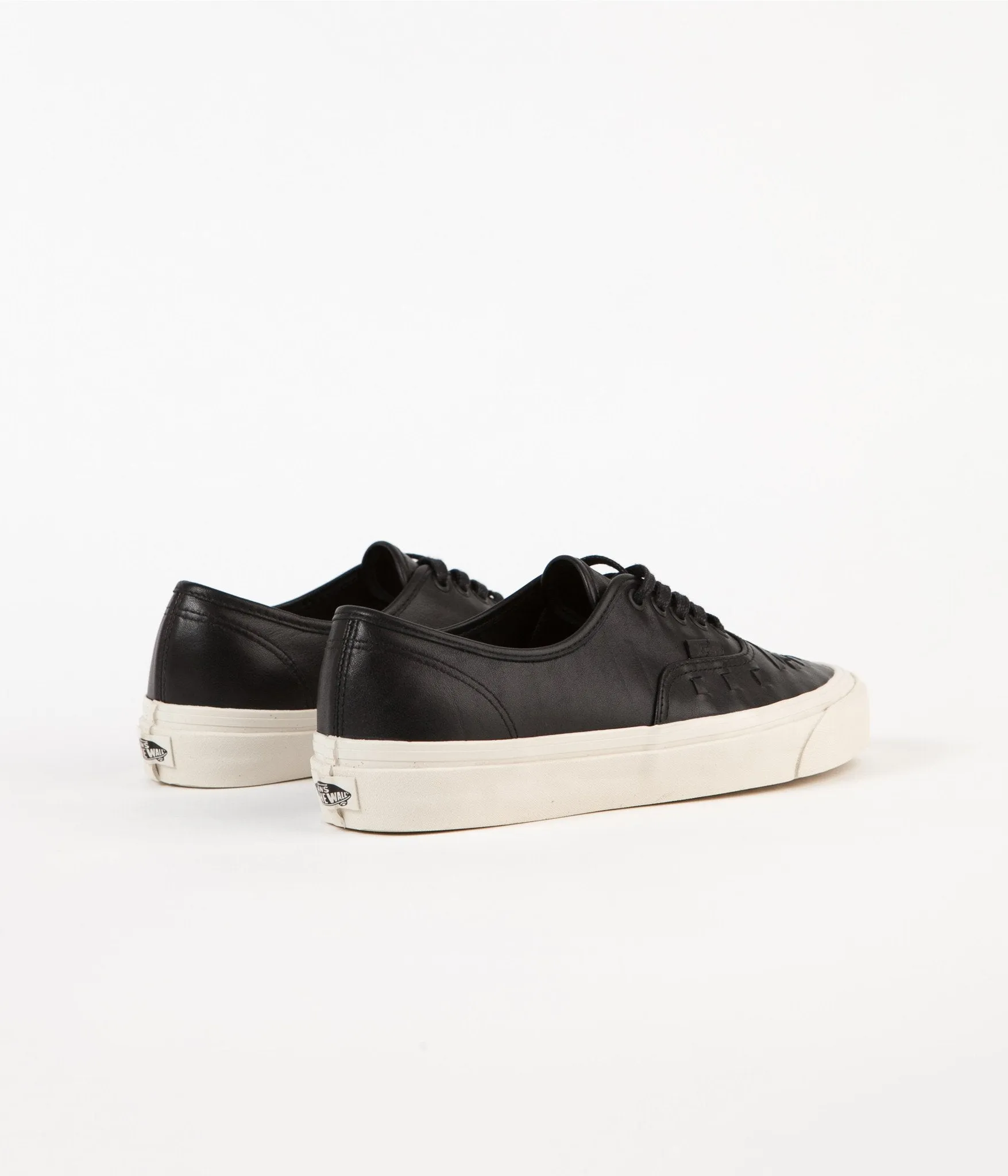 Vans Authentic Weave DX Leather Shoes - Black