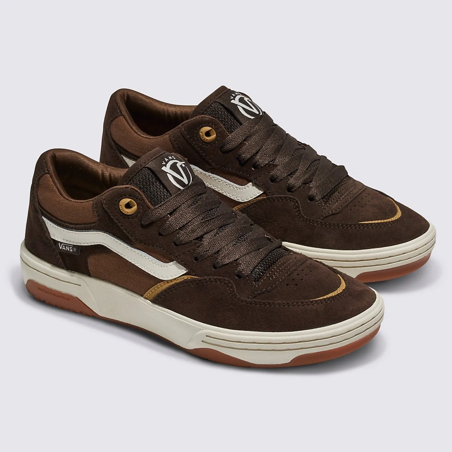 Vans Rowan 2 Skateboard Shoe - Chocolate Brown