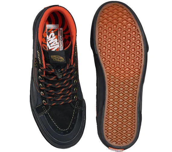 Vans Skate Sk8-Hi Reissue - Spitfire Black/Flame