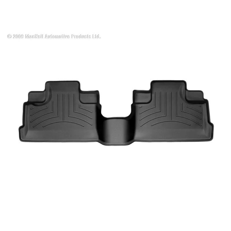 WeatherTech FloorLiner - 2nd Row - Black - 4-Door - Jeep Wrangler JK 2007-13