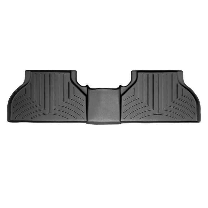 WeatherTech FloorLiner - 2nd Row - Black - Crew Cab - GM Fullsize Truck 2014