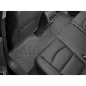 WeatherTech FloorLiner - 2nd Row - Black - Tesla S 2021-22