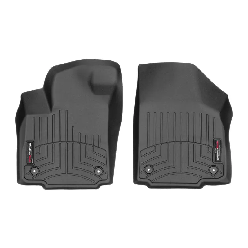 WeatherTech FloorLiner - Front - Over the Hump - Black - Ford Fullsize Truck 2017