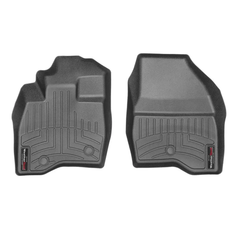 WeatherTech FloorLiners - Front - Black - Ford Midsize SUV 2017