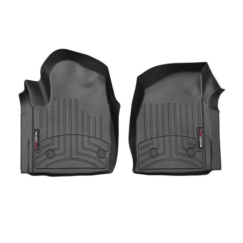 WeatherTech FloorLiners - Front - Black - Regular Cab - GM Fullsize Truck 2019-20