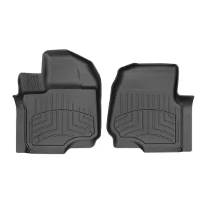 WeatherTech FloorLiners - Front - Black - Super Cab/Super Crew - Ford Fullsize Truck 2015-19