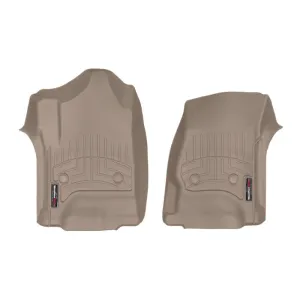 WeatherTech FloorLiners - Front - Tan - GM Fullsize Truck 2014-15