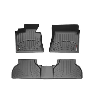 WeatherTech FloorLiners - Front/2nd Row - Black - Honda Accord 2013-16