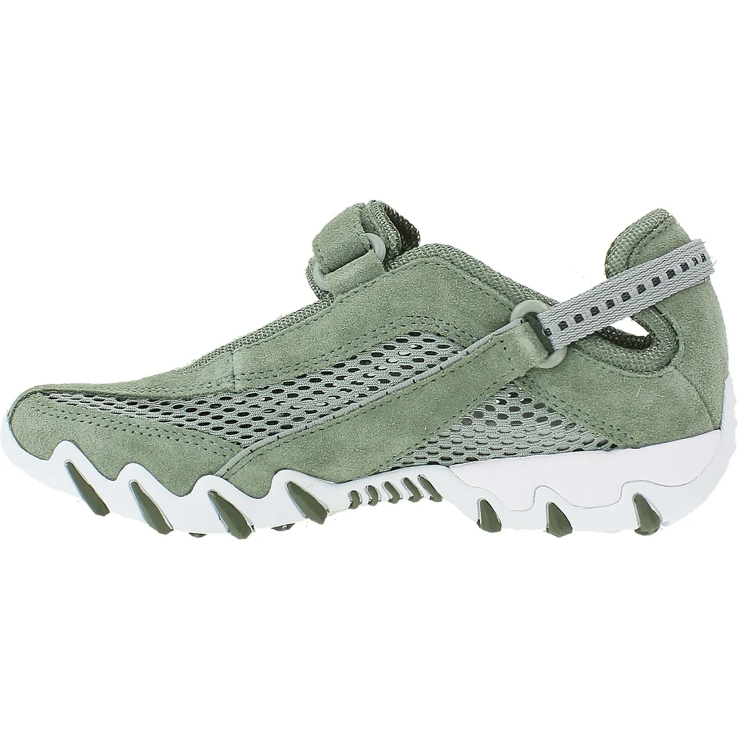 Women's Allrounder by Mephisto Niro Light Militaire Green Suede