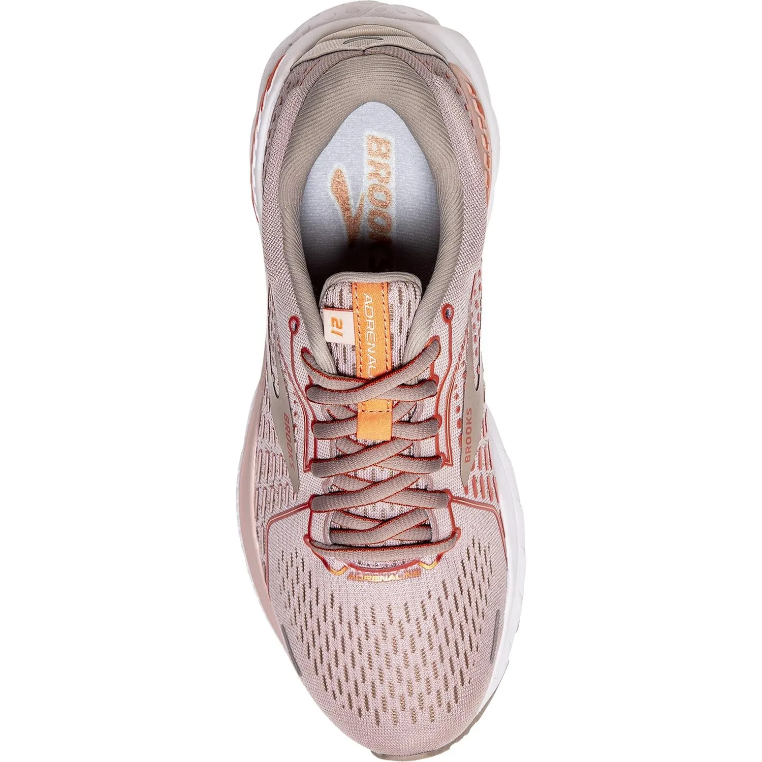 Women's Brooks Adrenaline GTS 21 Hushed Violet/Alloy/Copper Mesh