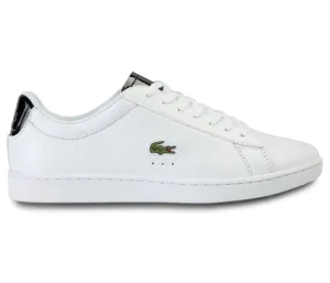 Women's Lacoste Carnaby Evo 220 1 SFA (White/Black)