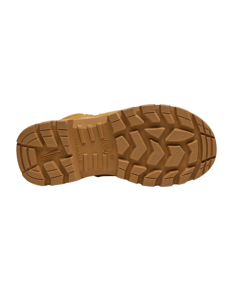 Womens RotoFlex 8860 High Zip Side Safety Boot - Wheat