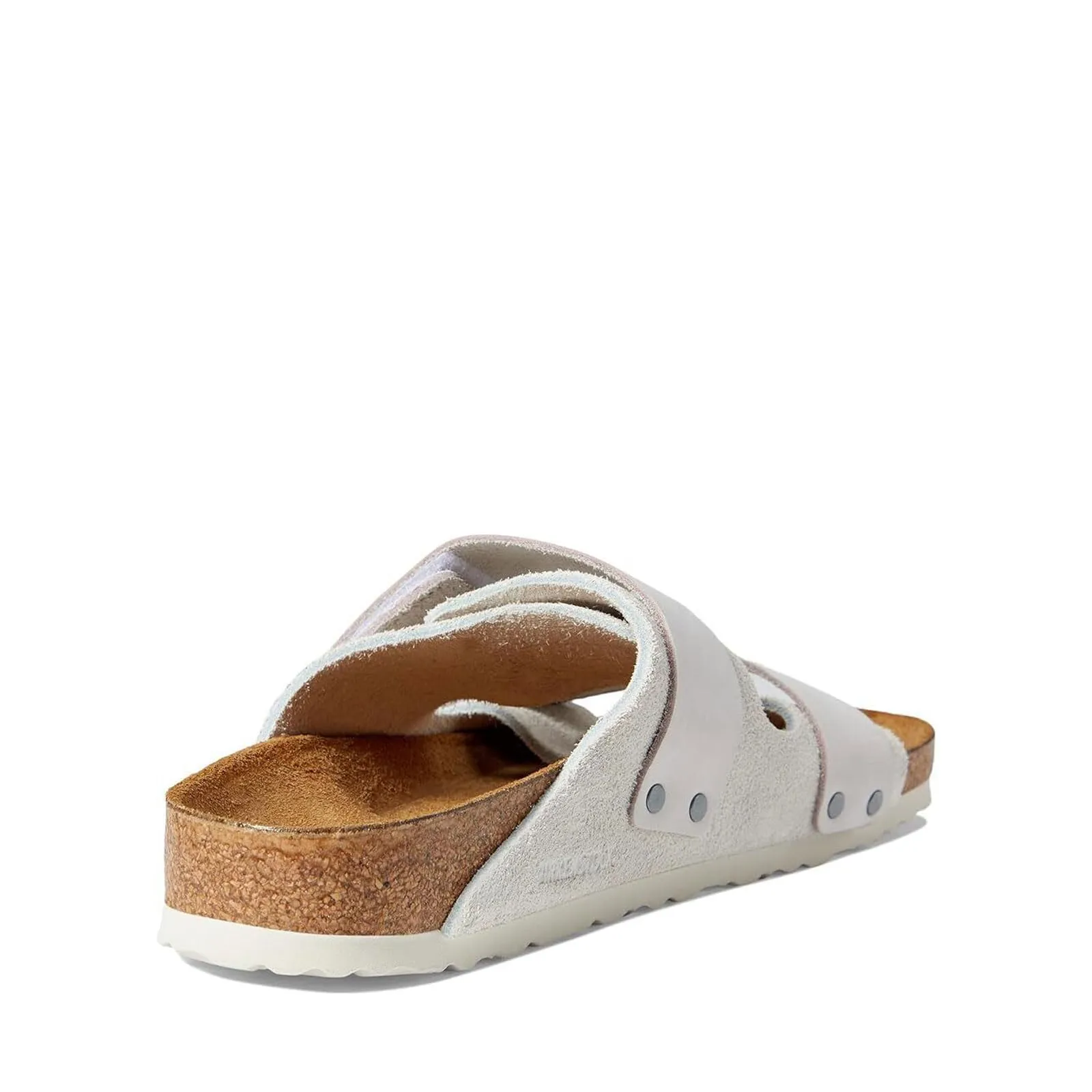 Women's Shoes Birkenstock UJI Nubuck/Suede Leather Slide Sandals 1024822 WHITE