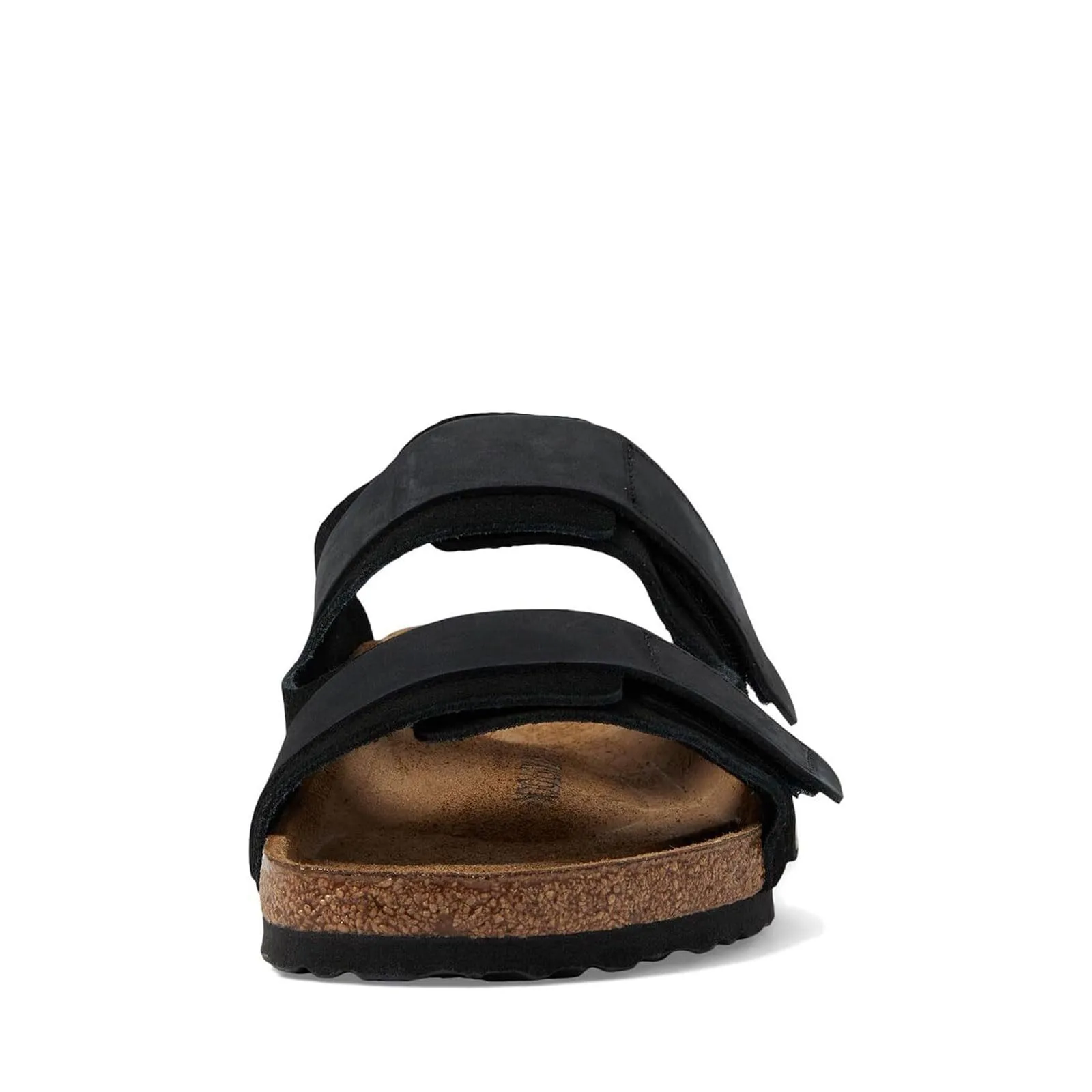 Women's Shoes Birkenstock UJI Nubuck/Suede Leather Slide Sandals 1024832 BLACK