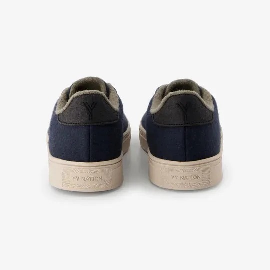 YY Nations Shoes Cirro Wool Color Sky Captain / Natural Pair of Shoes